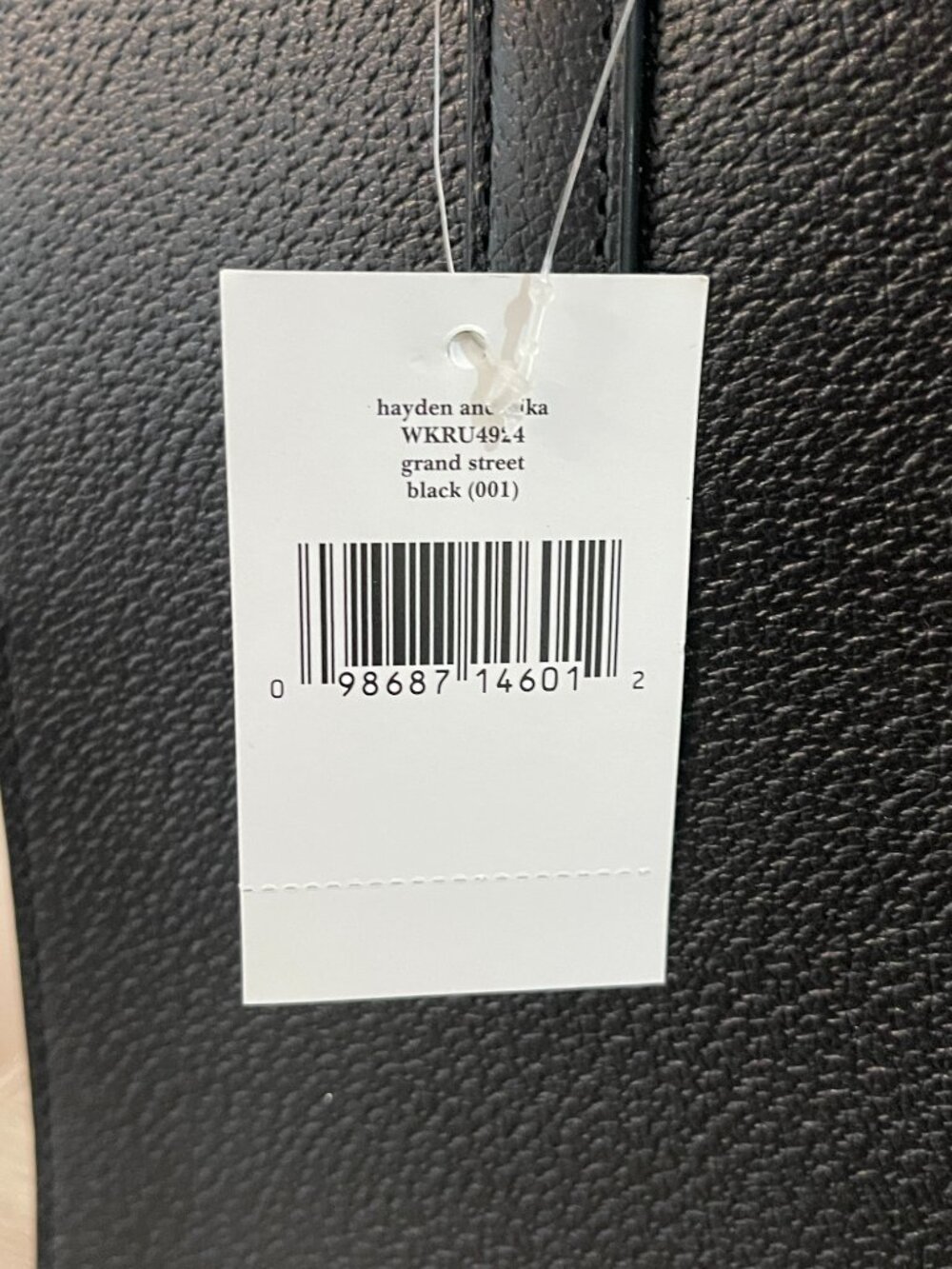 New Kate Spade Grand Street Hayden Tote Bag & Nika Wallet Black Leather - Picture 4 of 16